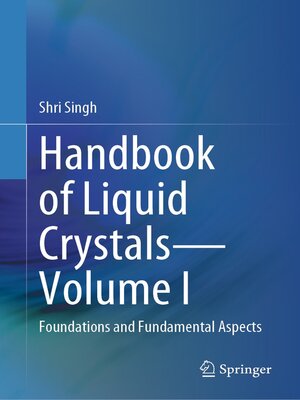 cover image of Handbook of Liquid Crystals—Volume I